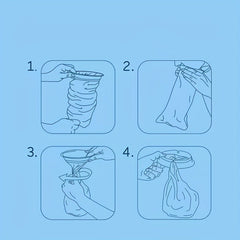 Portable Vomiting and Urine Bags for Outdoor Travel and Camping 1pc 10pcs