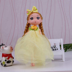 2pcs Cartoon Doll Pendant Keychain Bag Ornament Gift
