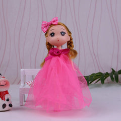 2pcs Cartoon Doll Pendant Keychain Bag Ornament Gift