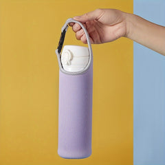 Insulated Cup Sleeve with Carrying Strap and Pouch