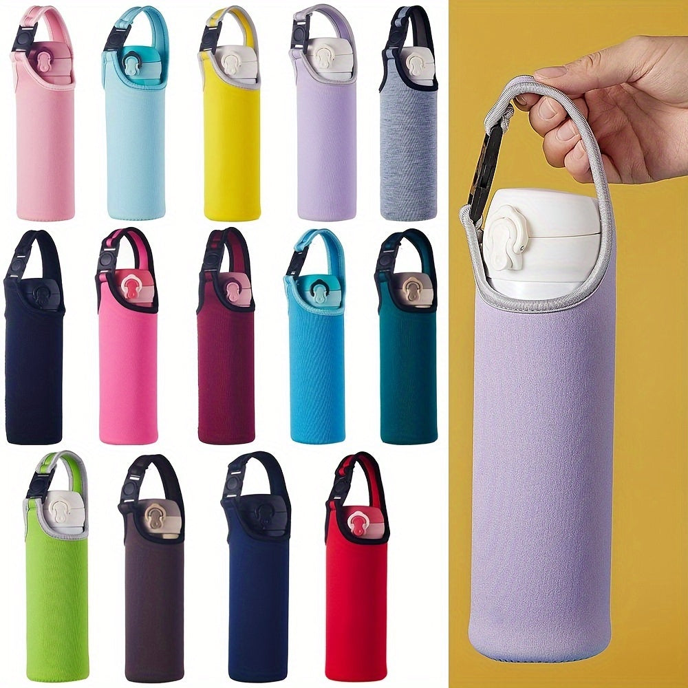 Insulated Cup Sleeve with Carrying Strap and Pouch
