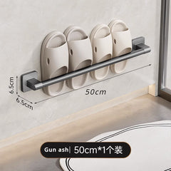 Corner Hanging Slippers Hook Rack Metal Storage Organizer