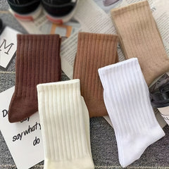 6 Pairs Breathable & Stylish Socks for Sports & Casual Wear
