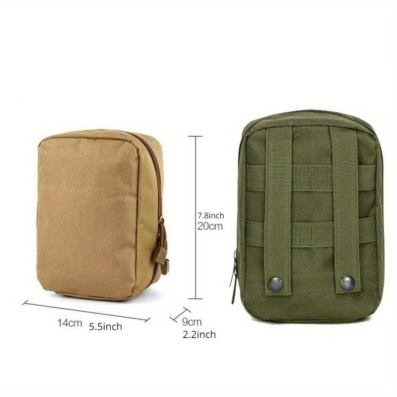 Leather Waist Bag Cellphone Pouch Carrying Case Outdoor Hanging Bag
