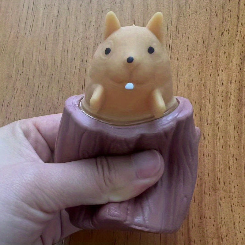 Squirrel Decompression Sensory Fidget Toy Pen Holder