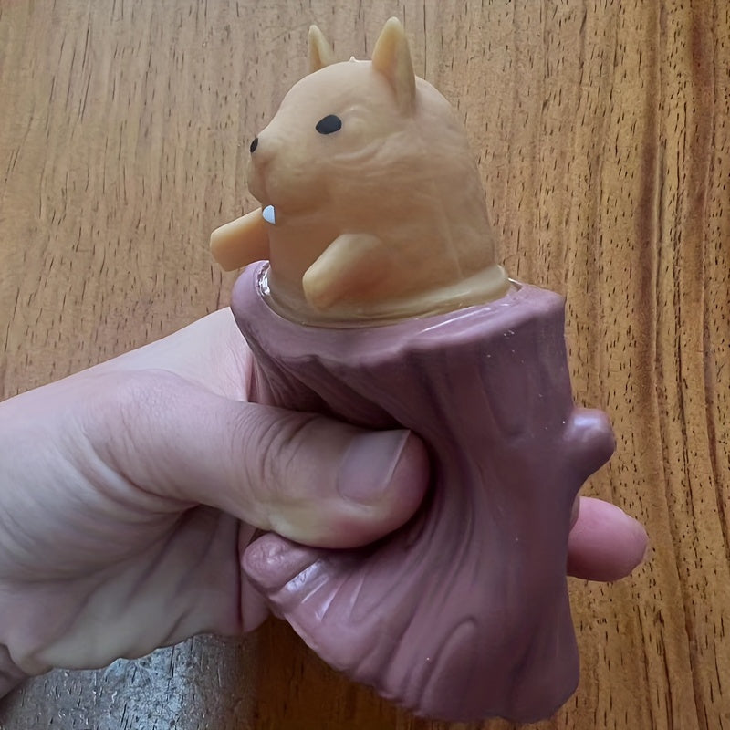 Squirrel Decompression Sensory Fidget Toy Pen Holder