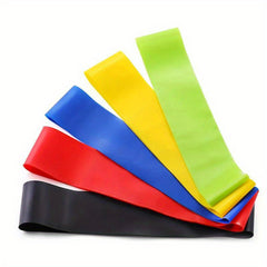 Portable Silicone Yoga Resistance Bands Fitness Ropes