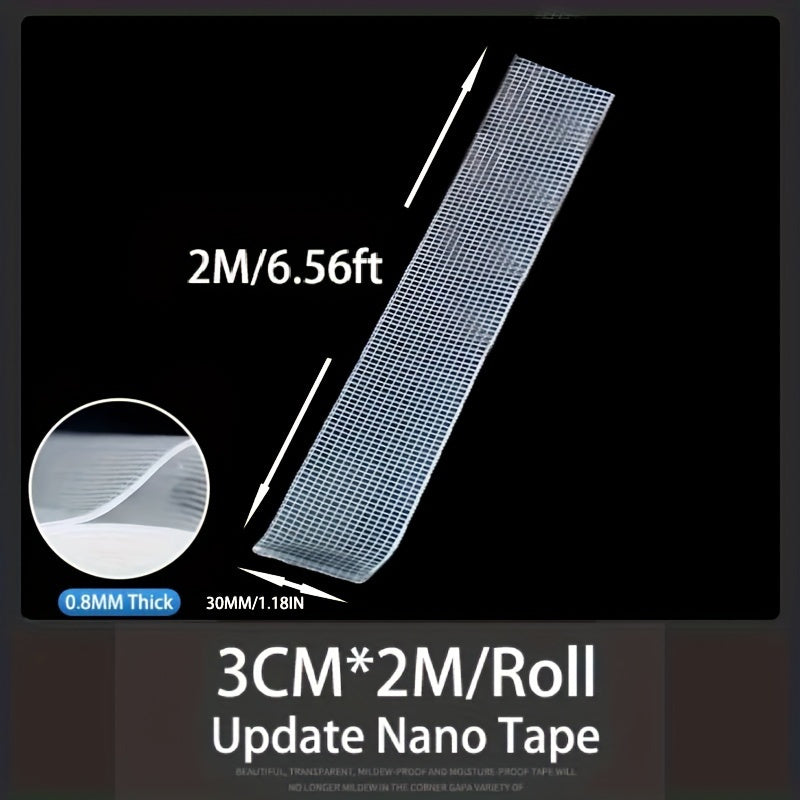 Double Sided Nano Tape Waterproof Wall Stickers Reusable Heat Resistant
