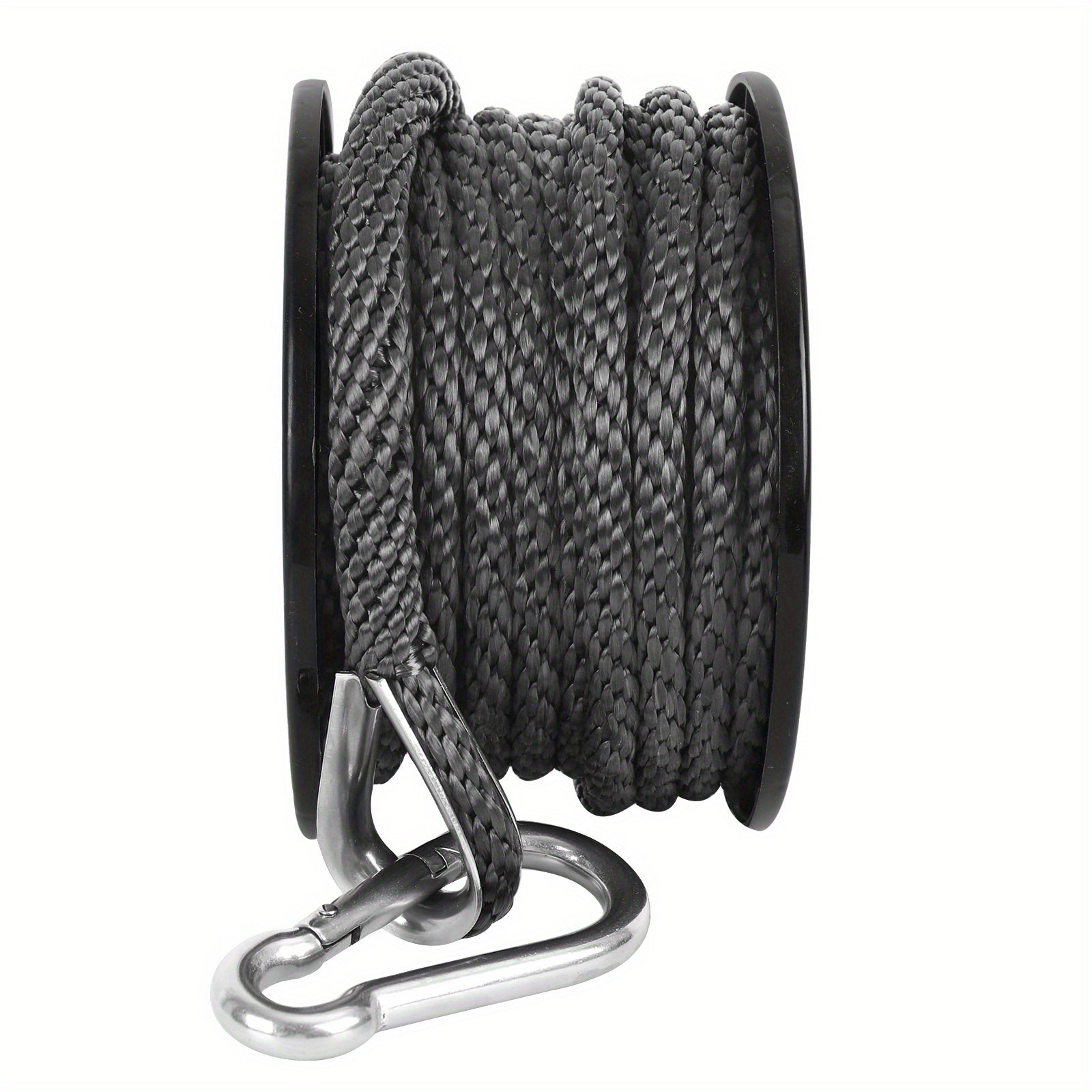 2in 50ft Double Braided Nylon Boat Anchor Rope Dock Rope
