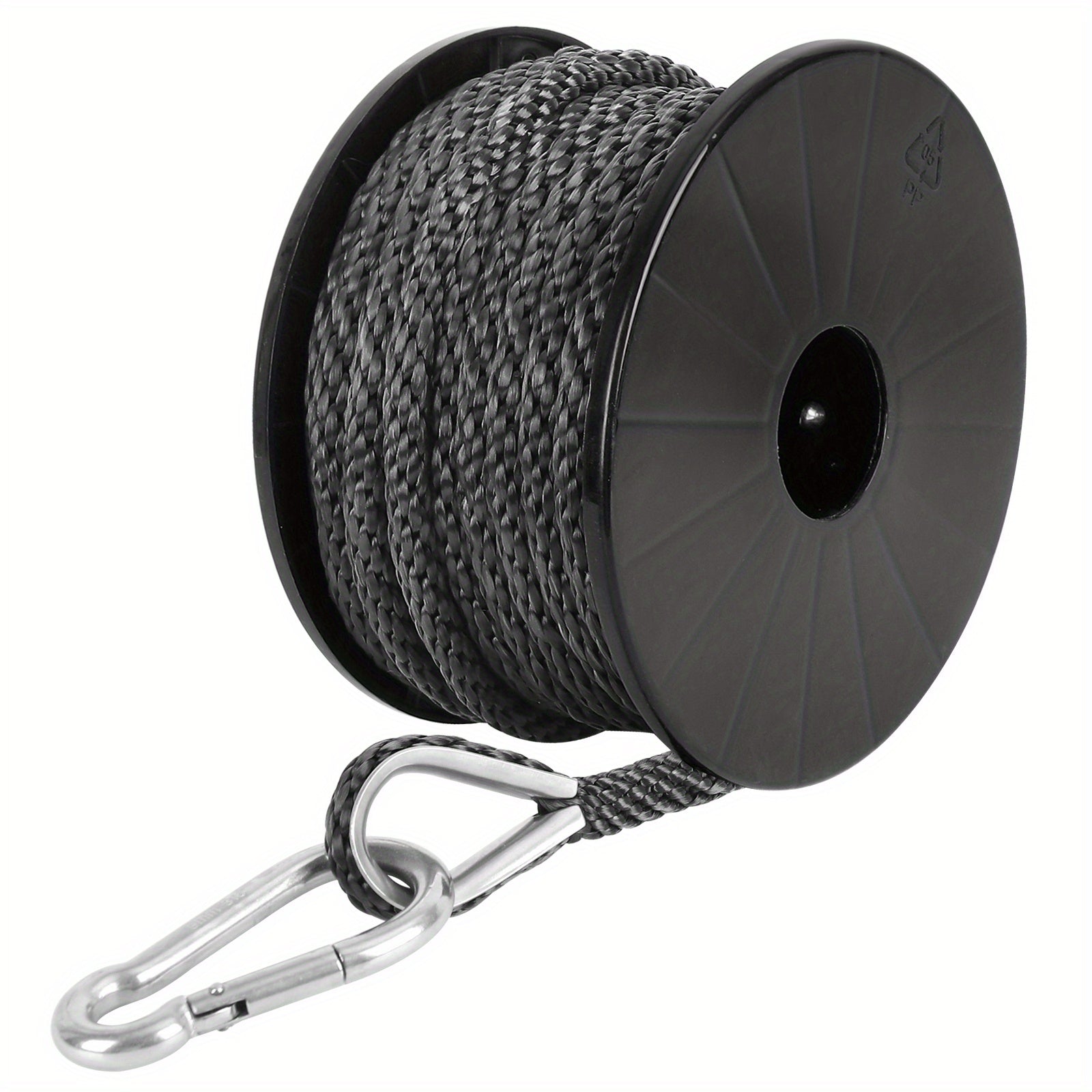 2in 50ft Double Braided Nylon Boat Anchor Rope Dock Rope
