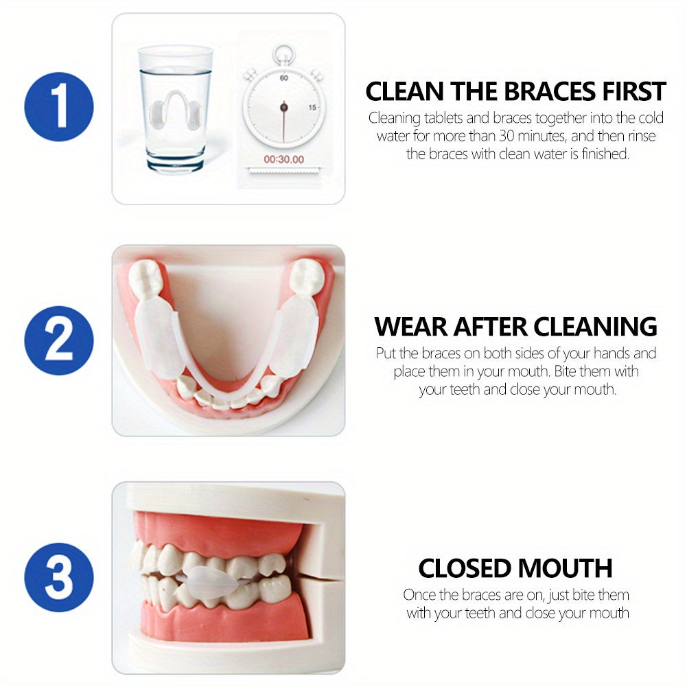 2Pcs Mouthguard Set for Grinding Teeth - Prevents Sleep Grinding & Clenching