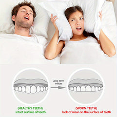 2Pcs Mouthguard Set for Grinding Teeth - Prevents Sleep Grinding & Clenching