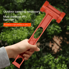 1pc Multifunctional PP Plastic Camping Hammer Tent Pegs Hammer