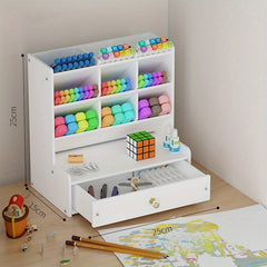 Desktop Pen Holder Storage Box Office Supplies Stationery