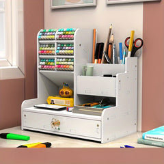 Desktop Pen Holder Storage Box Office Supplies Stationery
