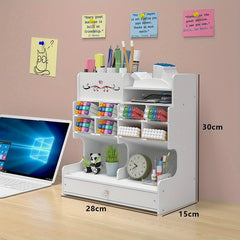 Desktop Pen Holder Storage Box Office Supplies Stationery