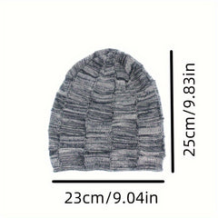Women's Fleece Lined Warm Knitted Beanie Hat