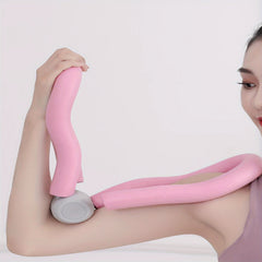Leg Training Clamp & 8-Shaped Resistance Rope for Hip Lifting