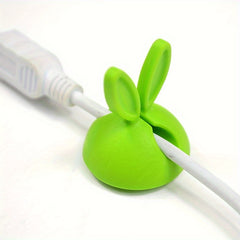 3pcs Rabbit Ear Wire Clip Wire Fixing Device Desktop Wire Clip