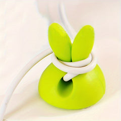 3pcs Rabbit Ear Wire Clip Wire Fixing Device Desktop Wire Clip