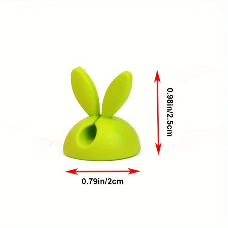 3pcs Rabbit Ear Wire Clip Wire Fixing Device Desktop Wire Clip