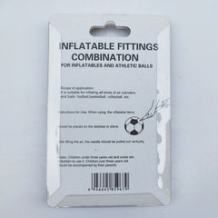 Basketball And Football Inflatable Set With Air Pump
