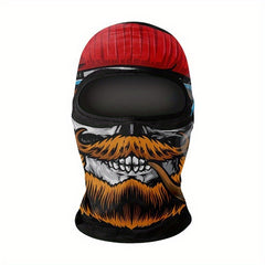 Funny Pattern Balaclava Face Cover for Cycling Snowboarding