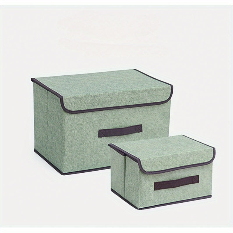 Foldable Clothes Storage Organizer Box Non Woven Dustproof