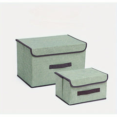 Foldable Clothes Storage Organizer Box Non Woven Dustproof