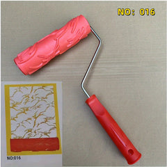 Embossing Roller Texture Paint Printing Tool Straight Grain Wall