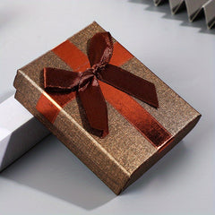 2pcs Jewelry Box for Birthday Gift with Bow