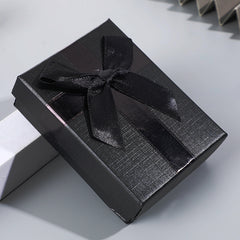2pcs Jewelry Box for Birthday Gift with Bow