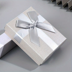 2pcs Jewelry Box for Birthday Gift with Bow