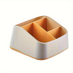 Minimalist Desktop Storage Box for Office Supplies and Remote Controls