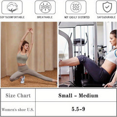 3 Pairs Breathable Yoga Socks Cozy Non-slip Pilates Ballet