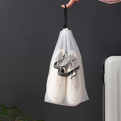 10pc Shoe Drawstring Storage Bag Portable Waterproof Shoe Organizer