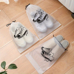 10pc Shoe Drawstring Storage Bag Portable Waterproof Shoe Organizer