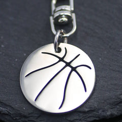 Cartoon Basketball Pendant Keychain Car Key Chain Bag Charm Decoration
