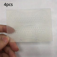 4pcs Silicone Heel Stickers Heels Grips Anti Slip Heel Cushions