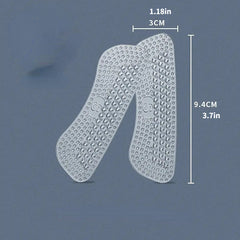 4pcs Silicone Heel Stickers Heels Grips Anti Slip Heel Cushions
