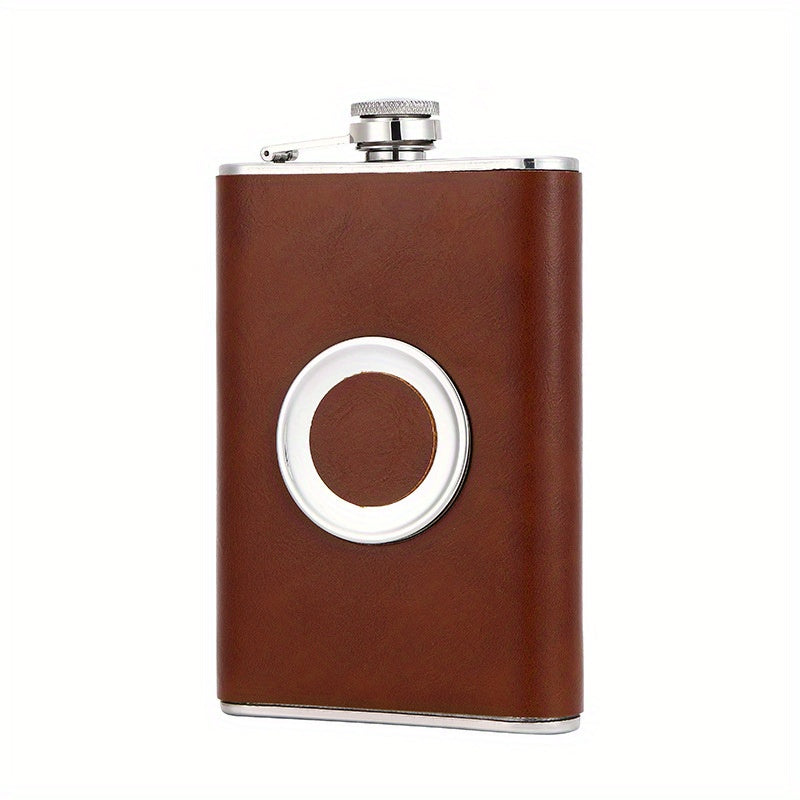 8oz Stainless Steel Hip Flask for Outdoor Camping Travel