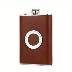 8oz Stainless Steel Hip Flask for Outdoor Camping Travel
