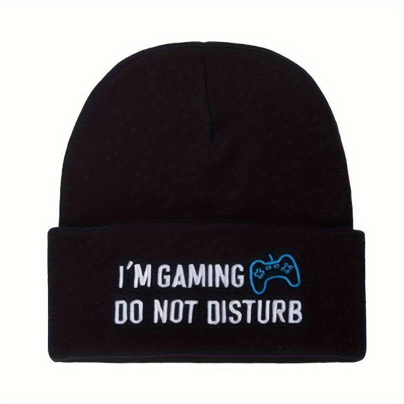 Video Game Pattern Beanie Winter Warm Hat