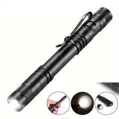 2pcs Mini LED Flashlight for Outdoor Camping & Hiking