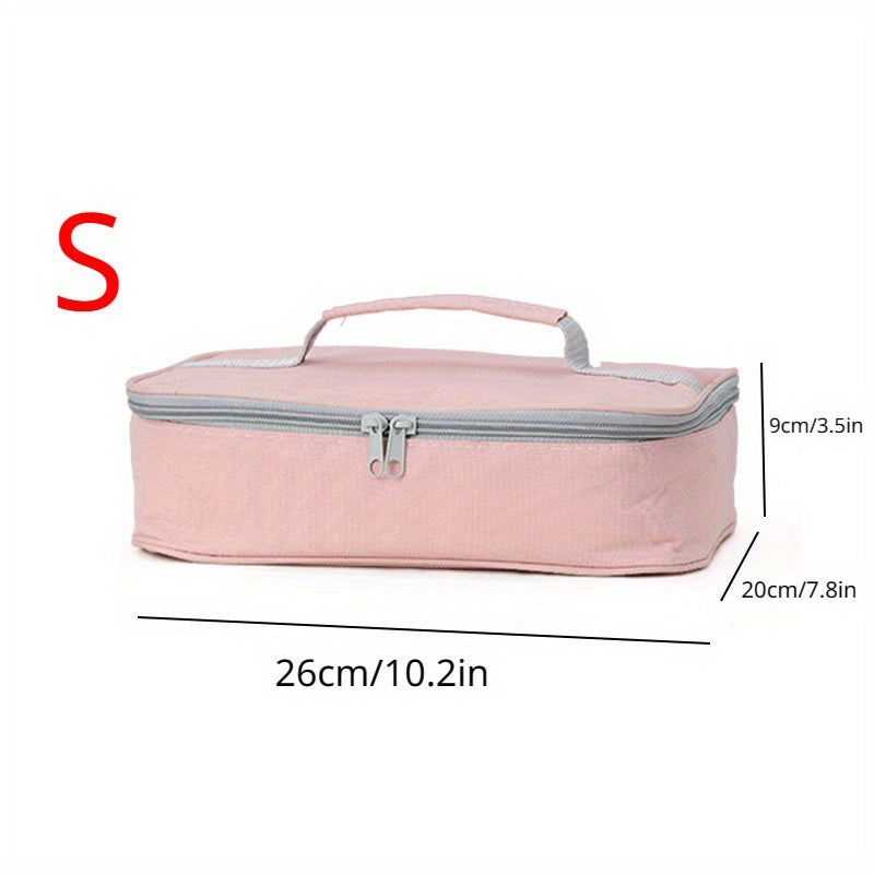 Insulated Lunch Bag Women Large Capacity Bento Box