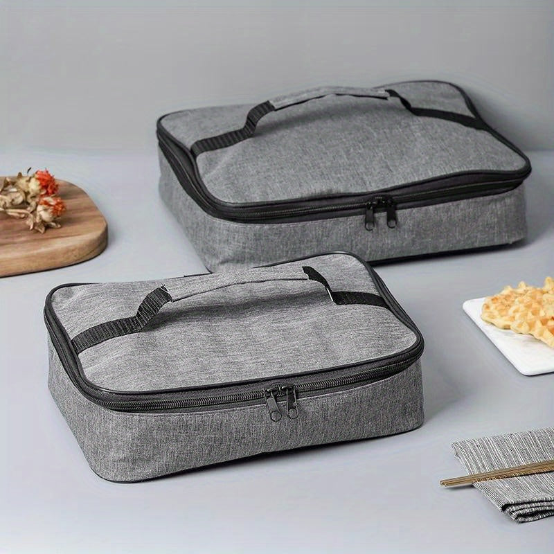 Insulated Lunch Bag Women Large Capacity Bento Box