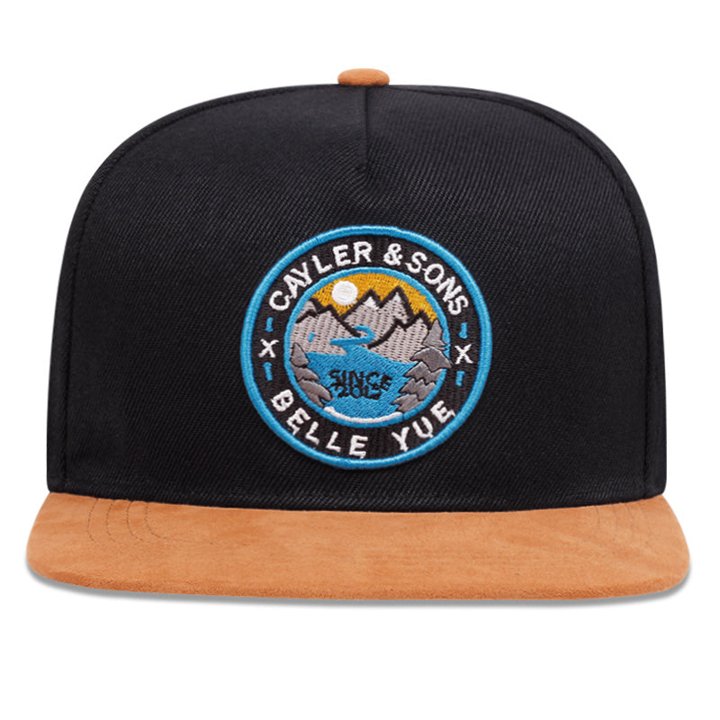Unisex Flat Bill Baseball Cap for Outdoor Fishing
