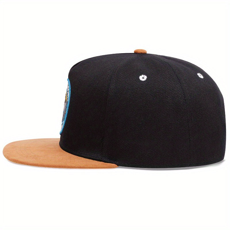 Unisex Flat Bill Baseball Cap for Outdoor Fishing