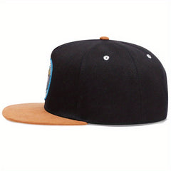 Unisex Flat Bill Baseball Cap for Outdoor Fishing