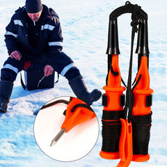 1pc Lifesaving Ice Cone Ice Surface Rescue Crawling Aid Ice Fishing Gear
